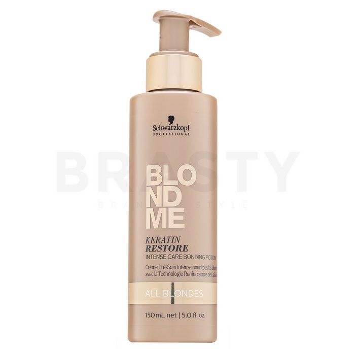 Schwarzkopf Professional BlondMe Keratin Restore Intense Care Bonding Potion intretinere pentru intarire pentru păr blond 150 ml