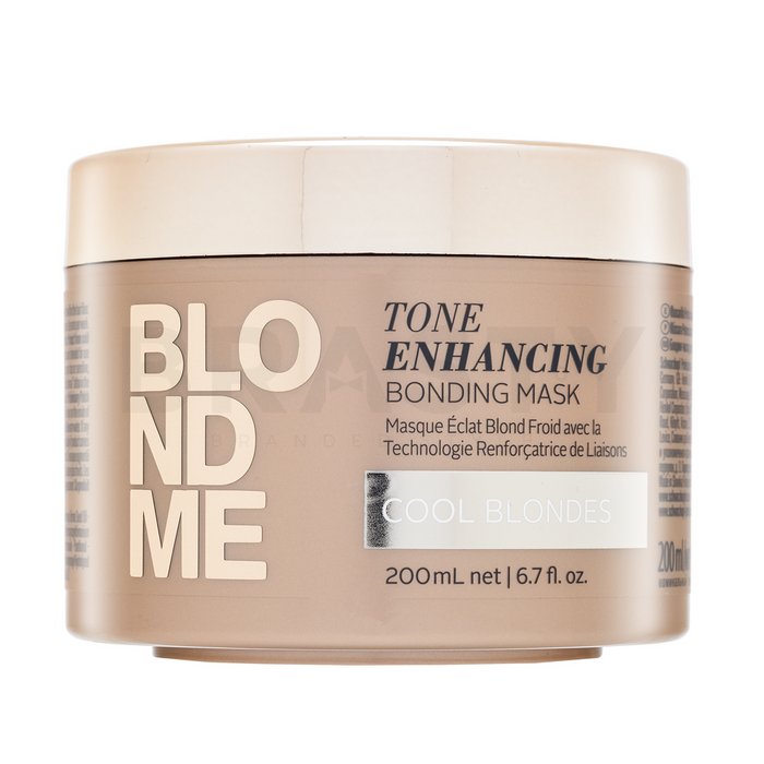 Schwarzkopf Professional BlondMe Tone Enhancing Bonding Mask Cool Blondes mască hrănitoare pentru revigorarea nuantelor reci de blond 200 ml