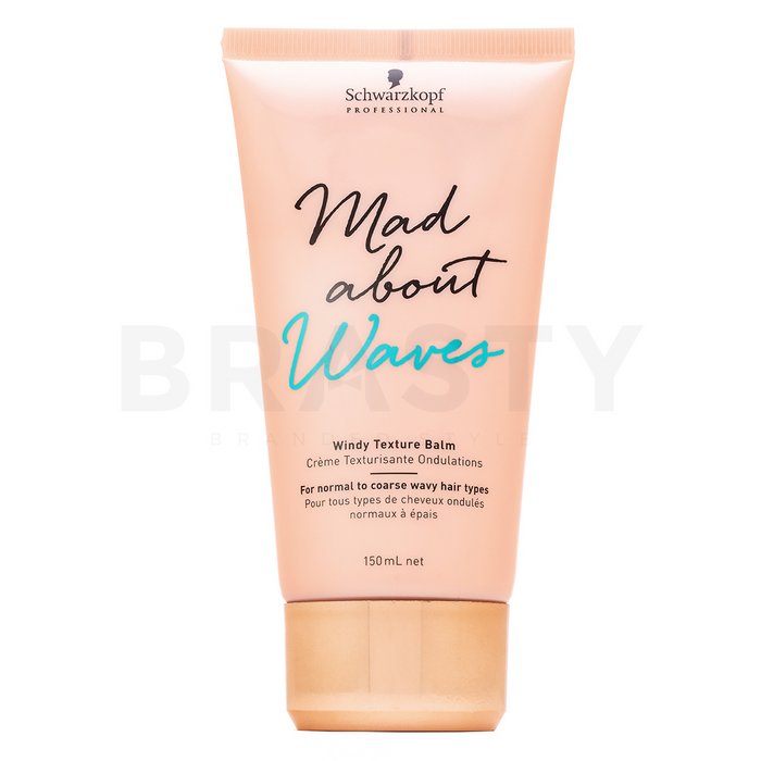 Schwarzkopf Professional Mad About Waves Windy Texture Balm îngrijire fără clătire î pentru păr ondulat 150 ml