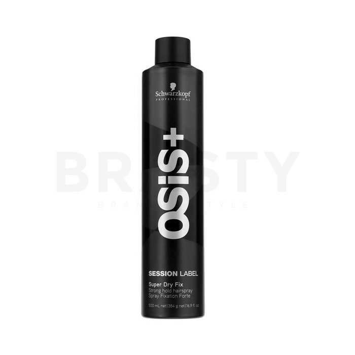 Schwarzkopf Professional Osis+ Session Label Super Dry Fix Hairspray fixativ de păr pentru fixare medie 500 ml