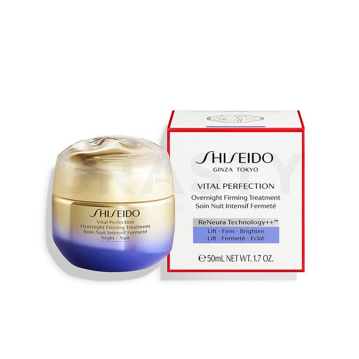 Shiseido Vital Perfection Overnight Firming Treatment ser de noapte pentru ten anti riduri 50 ml