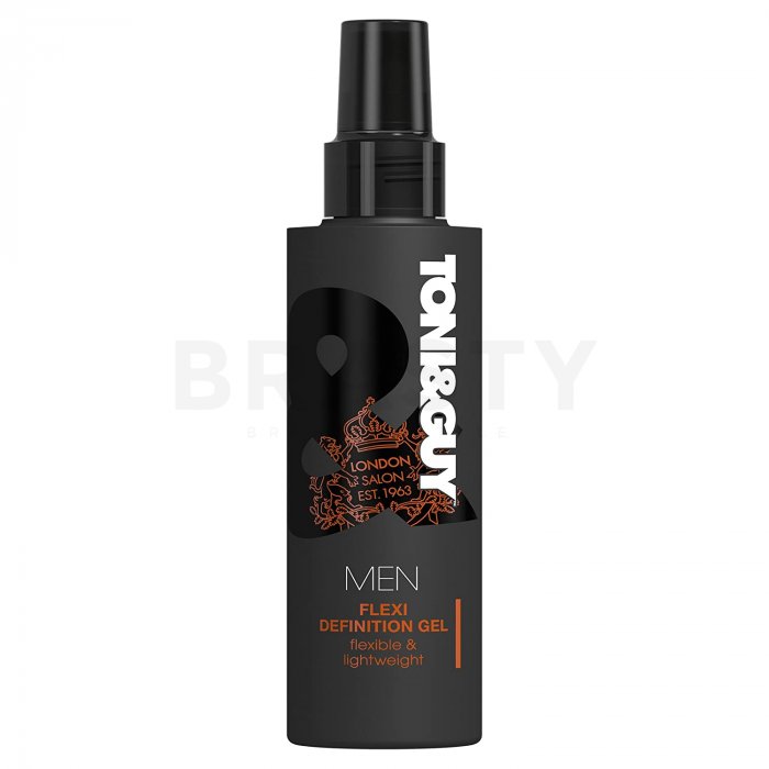 TONI&GUY Men Flexi Definition Gel gel pentru styling pentru fixare medie 150 ml