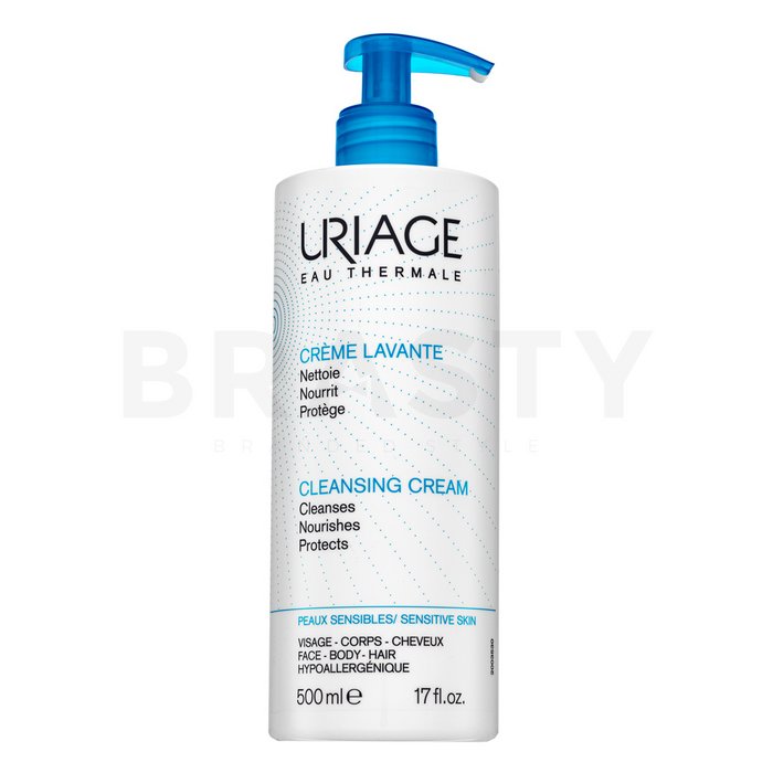 Uriage Cleansing Cream Loțiune calmantă pentru piele uscată și atopică 500 ml