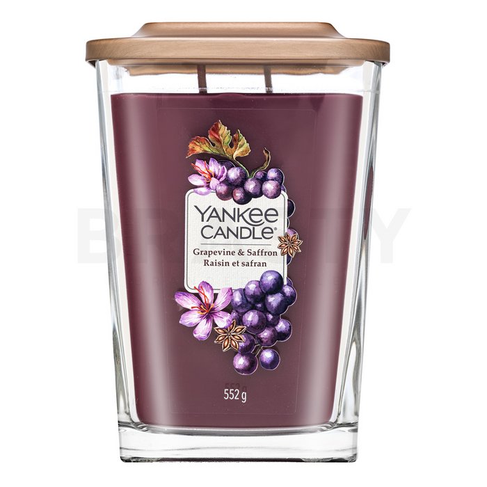 Yankee Candle Grapevine &amp; Saffron lumânare parfumată 552 g